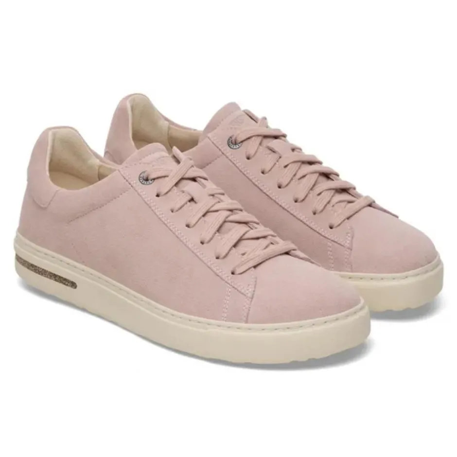 Women Birkenstock Bend Low Suede Trainer - Light Rose