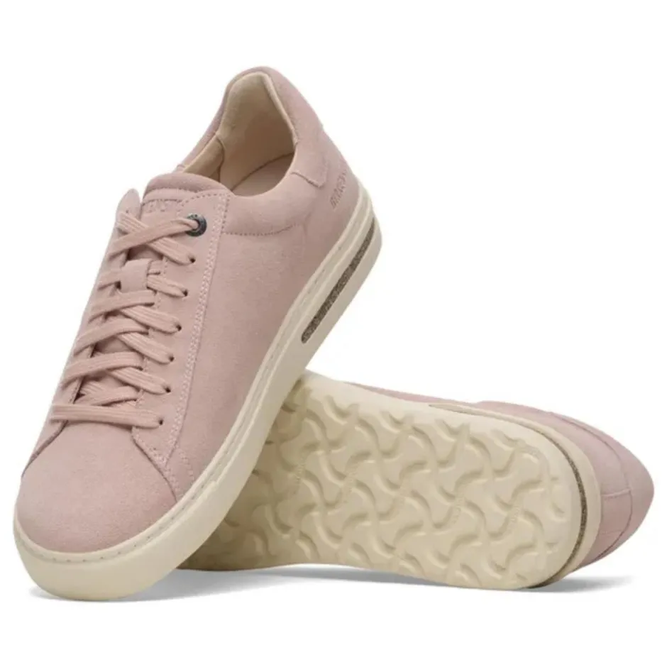 Women Birkenstock Bend Low Suede Trainer - Light Rose