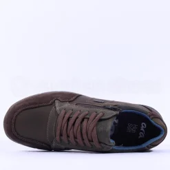 Ara Men Benjo Goretex Lace Shoe - Brown Green Leather