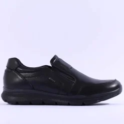 Ara Men Benjo Goretex Slip On Shoe - Black Leather