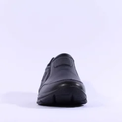 Ara Men Benjo Goretex Slip On Shoe - Black Leather