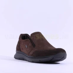 Ara Men Benjo Goretex Slip On Shoe - Brown Nubuck