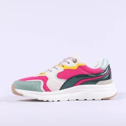 Women Tommy Bowe Ladies Berard Lace Trainer - Neon