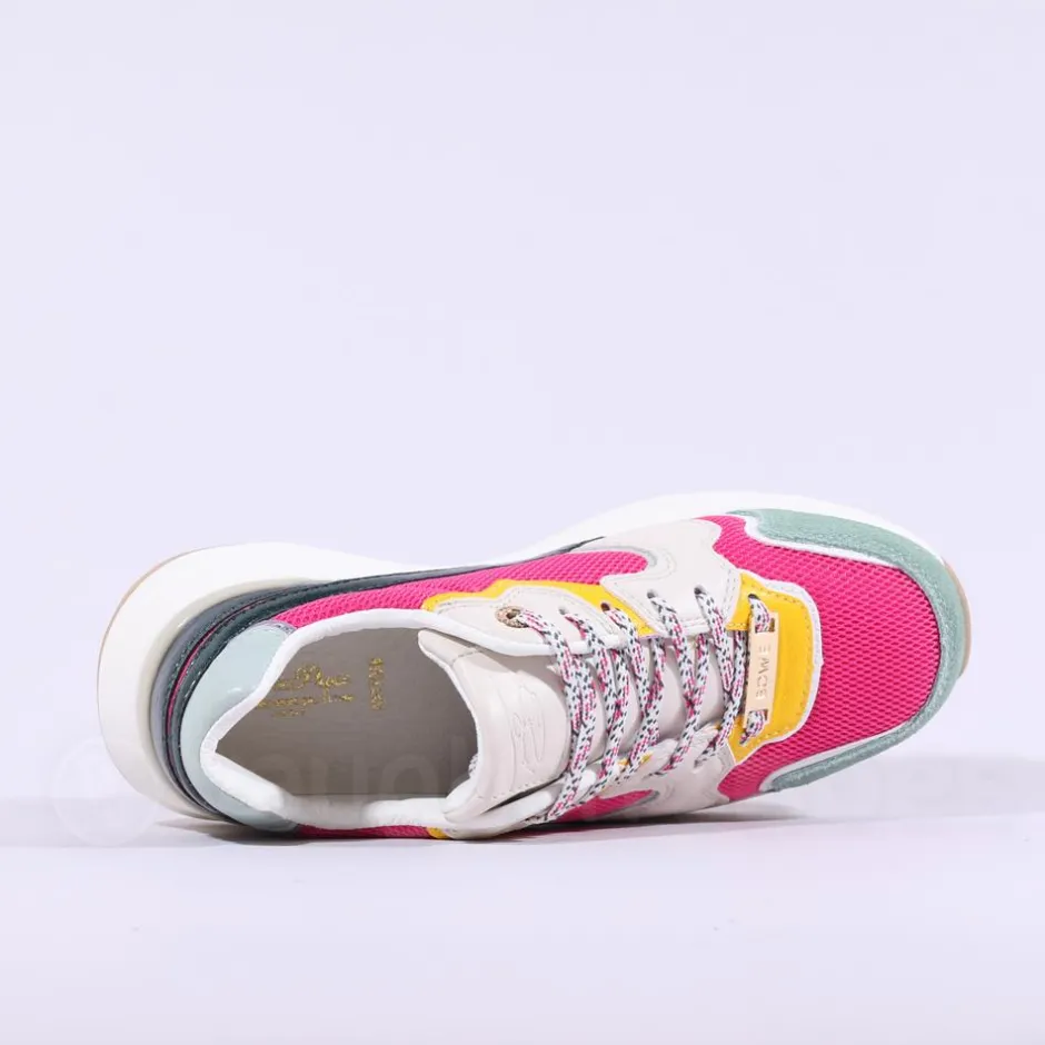 Women Tommy Bowe Ladies Berard Lace Trainer - Neon