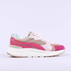 Women Tommy Bowe Ladies Berard Lace Trainer - Pink Combi