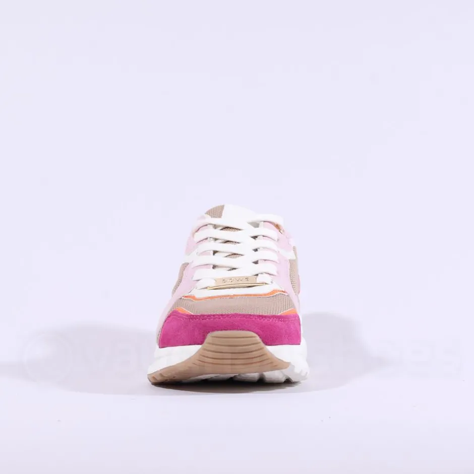 Women Tommy Bowe Ladies Berard Lace Trainer - Pink Combi