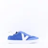 Women Victoria Berlin Laced Mesh T Toe Trainer - Azul
