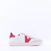 Women Victoria Berlin Laced T Toe Trainer - Carmin