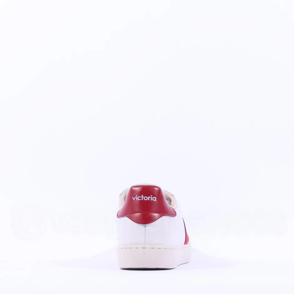 Women Victoria Berlin Laced T Toe Trainer - Carmin