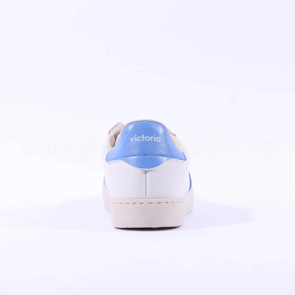 Women Victoria Berlin Laced T Toe Trainer - Azul