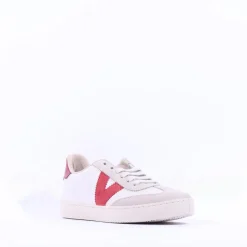 Women Victoria Berlin Laced T Toe Trainer - Carmin