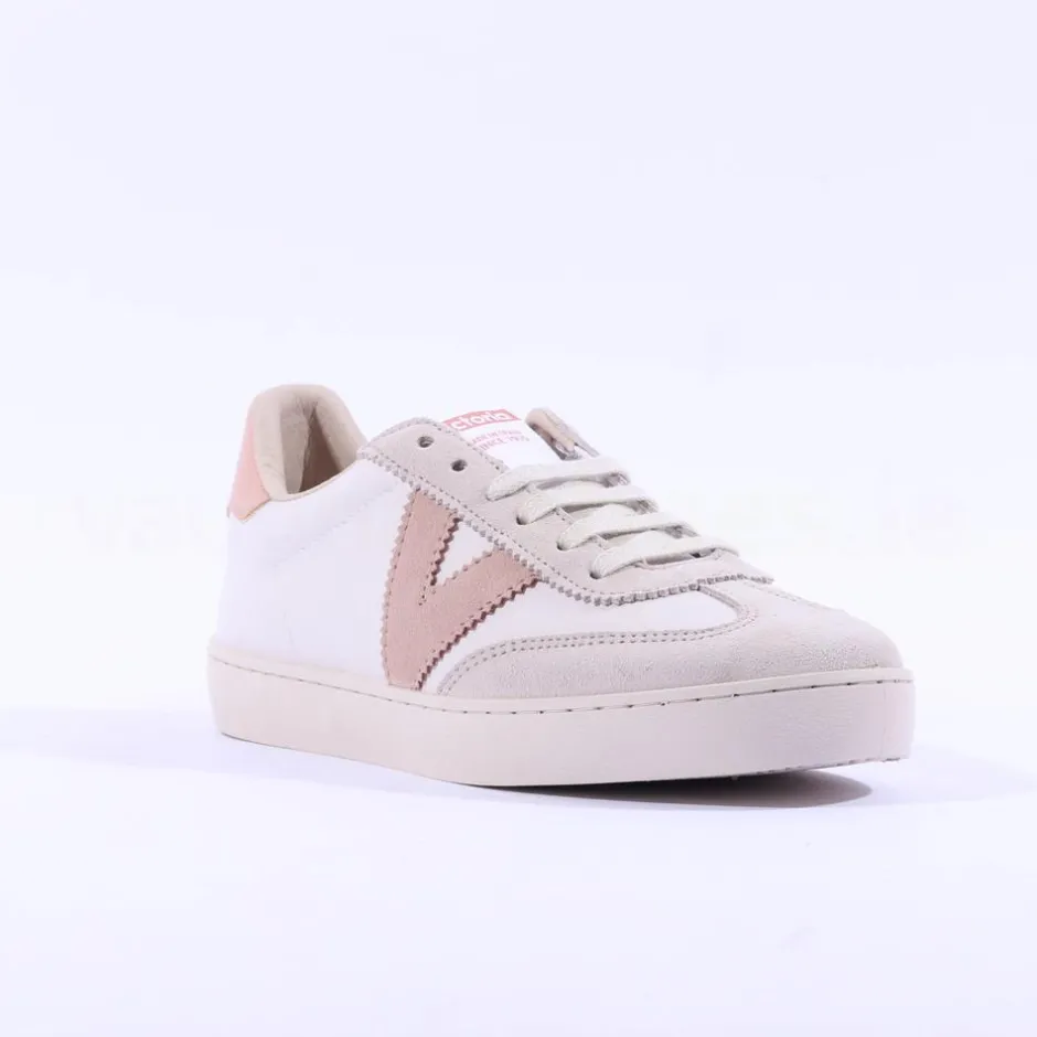 Women Victoria Berlin Laced T Toe Trainer - Cuarzo