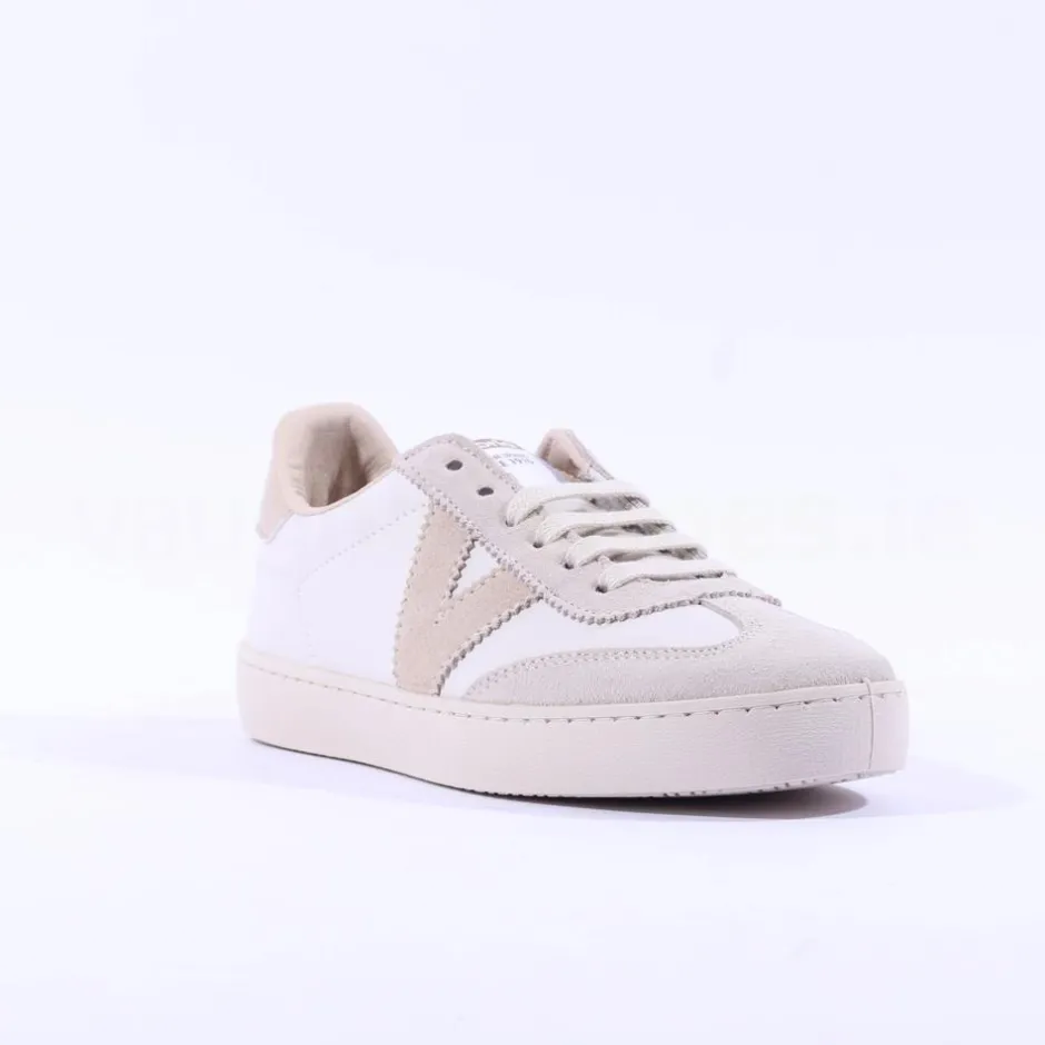Women Victoria Berlin Laced T Toe Trainer - Hielo