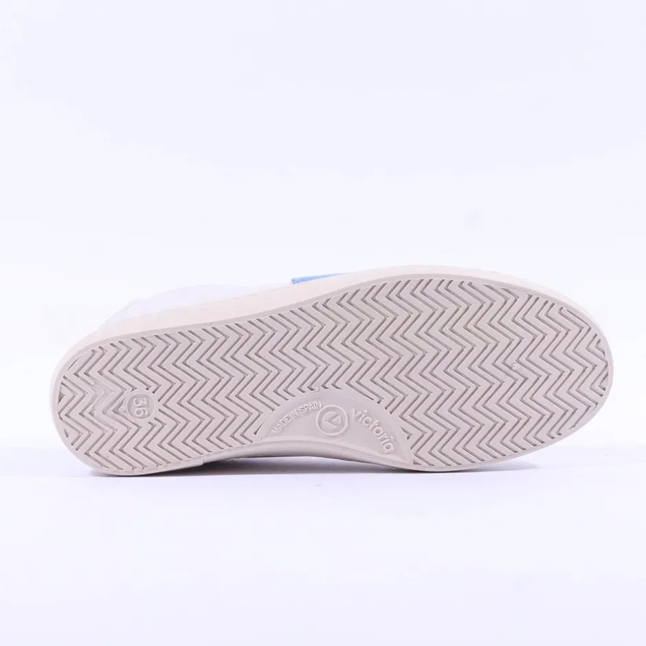 Women Victoria Berlin Laced T Toe Trainer - Azul