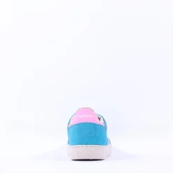 Women Victoria Berlin Mesh T Toe Laced Trainer - Turquoise
