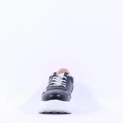 Women Wonders Berlin Platform Bungee Trainer - Black Coral