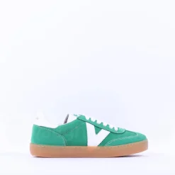 Women Victoria Berlin Suede Gumsole Trainer - Verde