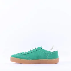 Women Victoria Berlin Suede Gumsole Trainer - Verde