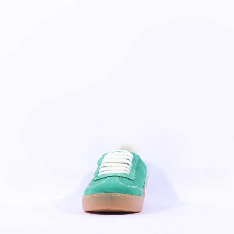 Women Victoria Berlin Suede Gumsole Trainer - Verde