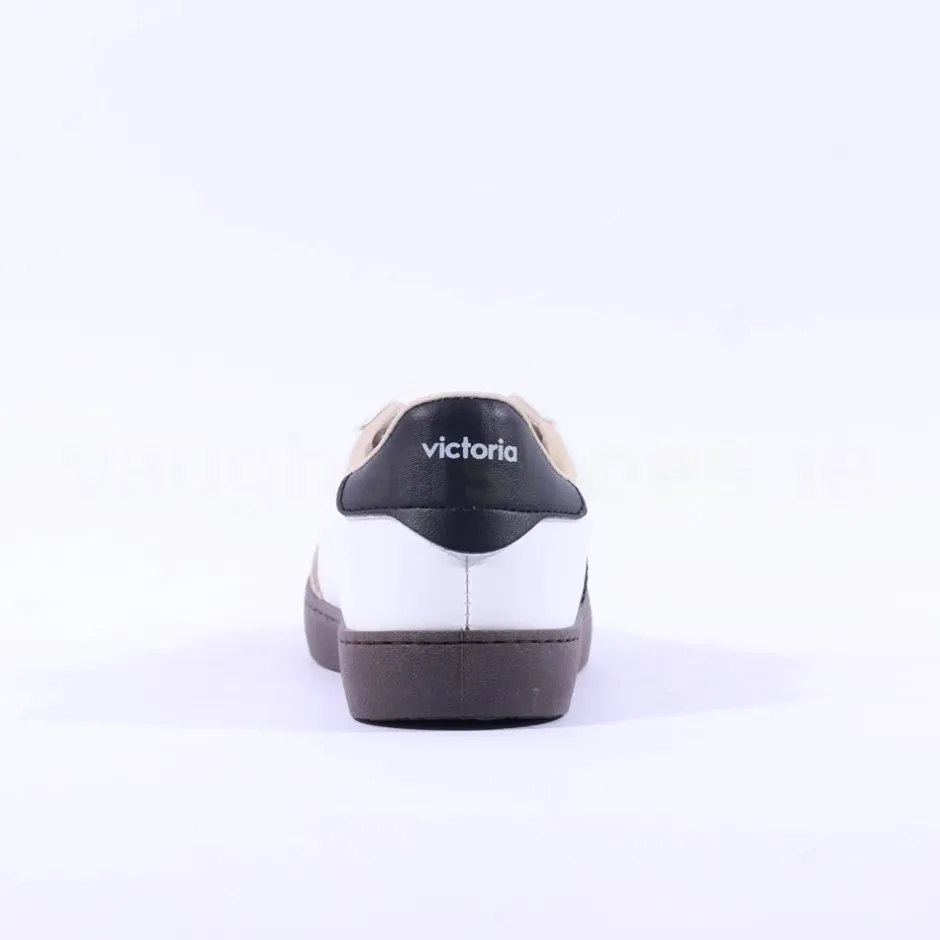 Women Victoria Berlin Two Tone T Toe Trainer - Blanco