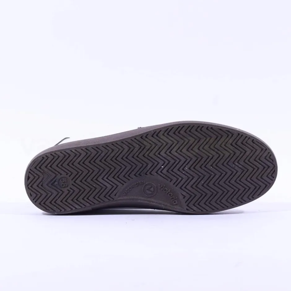 Women Victoria Berlin Two Tone T Toe Trainer - Blanco