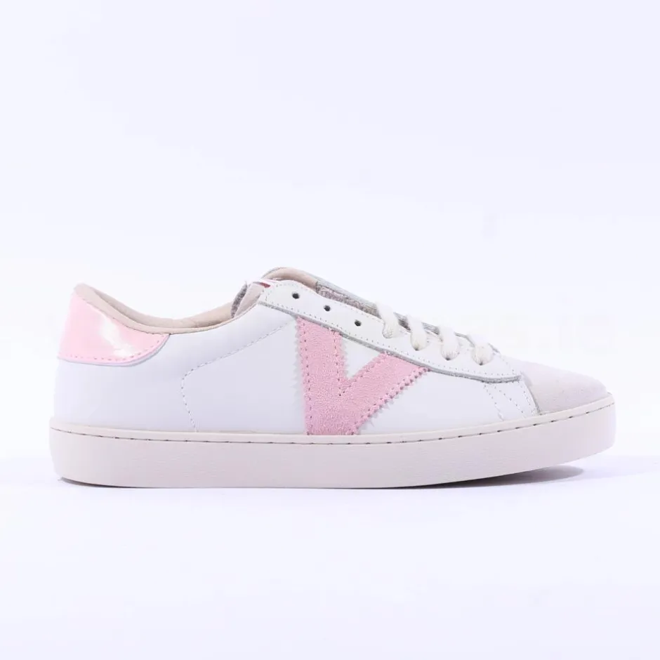 Women Victoria Berlin V Laced Two Tone Trainer - Petalo