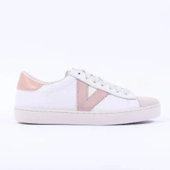 Women Victoria Berlin V Laced Two Tone Trainer - Cuarzo