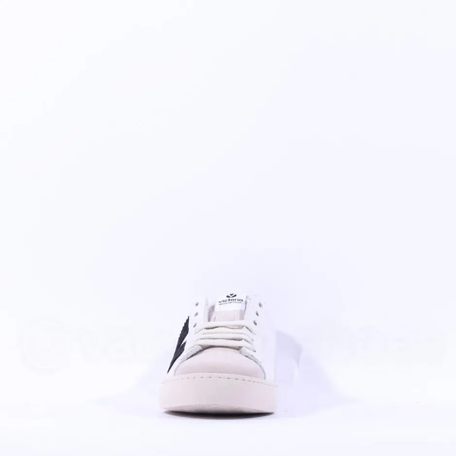 Women Victoria Berlin V Laced Two Tone Trainer - Black