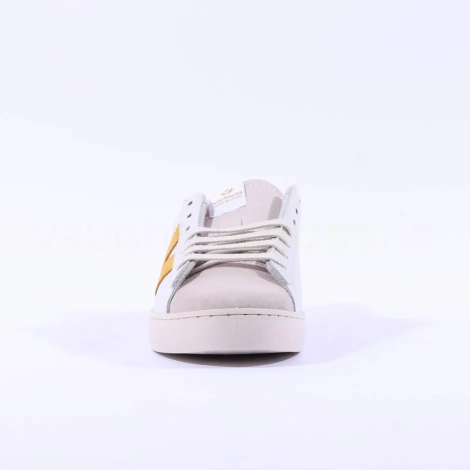 Women Victoria Berlin V Laced Two Tone Trainer - Mostaza