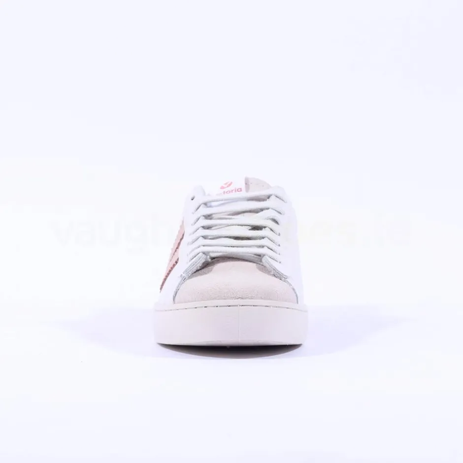 Women Victoria Berlin V Laced Two Tone Trainer - Cuarzo