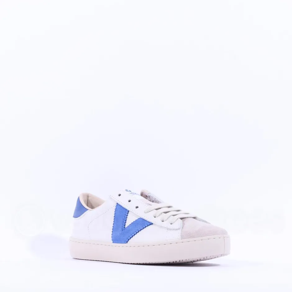 Women Victoria Berlin V Laced Two Tone Trainer - Royal