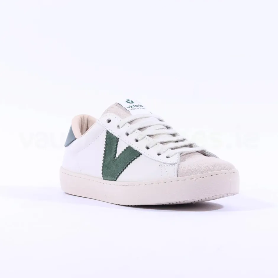 Women Victoria Berlin V Laced Two Tone Trainer - Botella