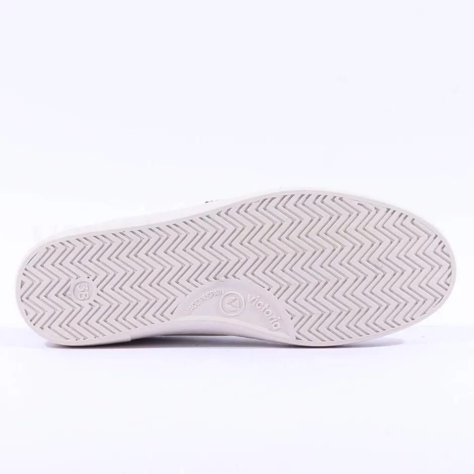 Women Victoria Berlin V Laced Two Tone Trainer - Khaki