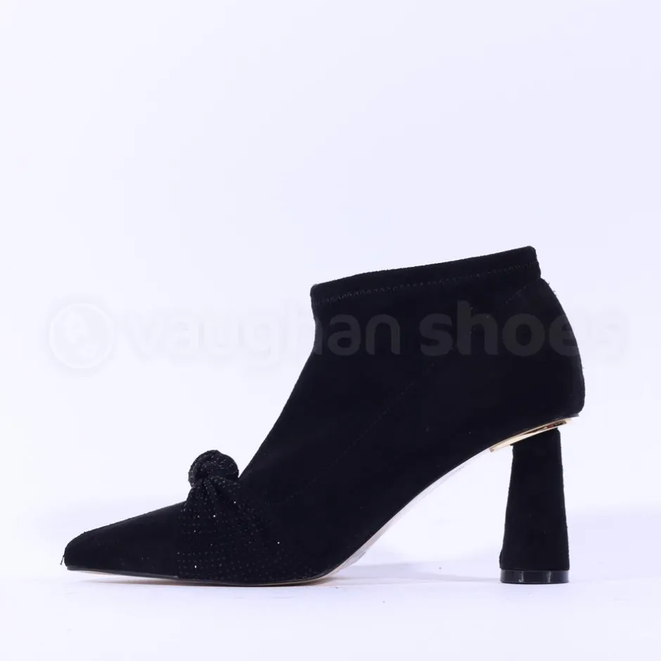 Women Kate Appleby Bingham Heel Shoe Boot - Black Sparkle