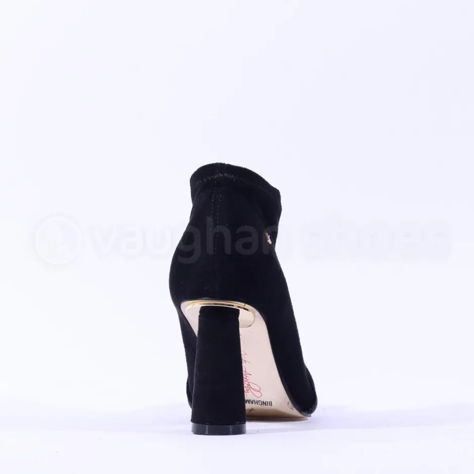 Women Kate Appleby Bingham Heel Shoe Boot - Black Sparkle