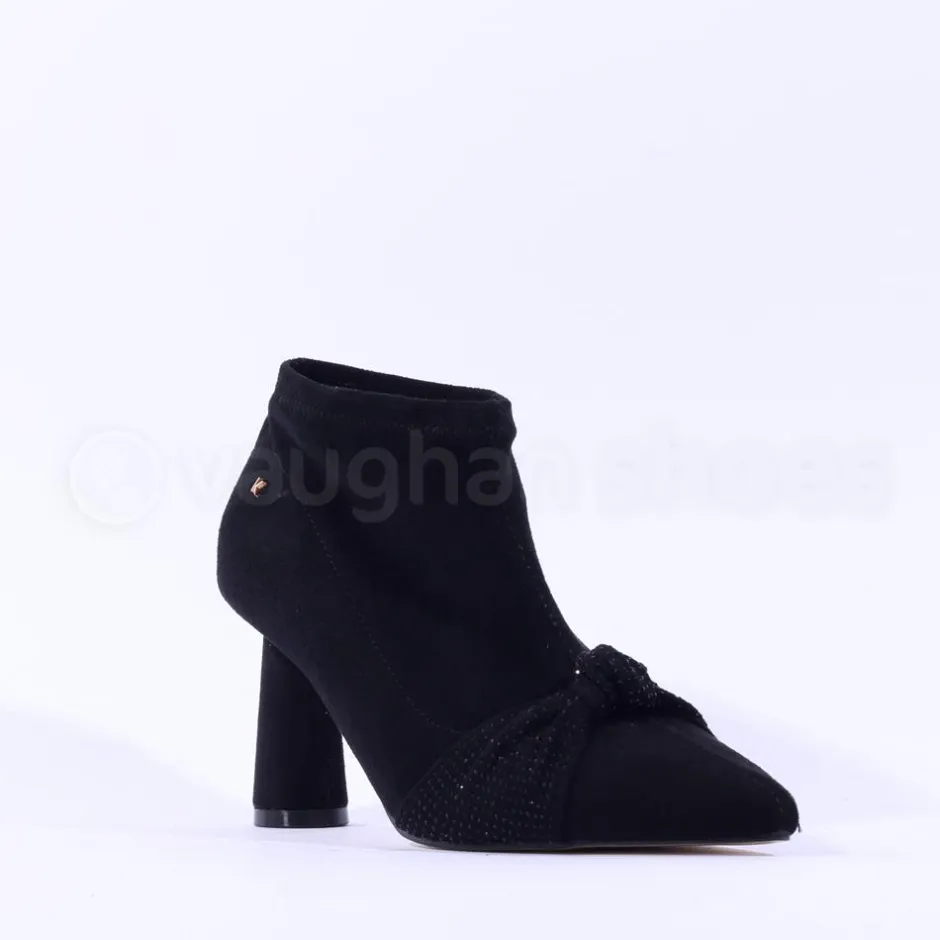 Women Kate Appleby Bingham Heel Shoe Boot - Black Sparkle