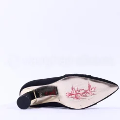 Women Kate Appleby Bingham Heel Shoe Boot - Black Sparkle