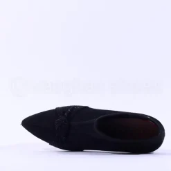 Women Kate Appleby Bingham Heel Shoe Boot - Black Sparkle