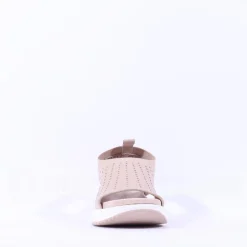 Women Caprice Bluefly Sparkle Knit Sandal - Sand