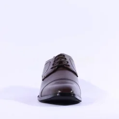 Brent Pope Bluff Laced Toe Cap Shoe - Walnut