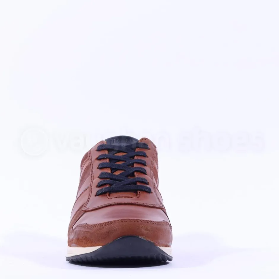 Tommy Bowe Boffelli Laced Casual Trainer - Tan Leather