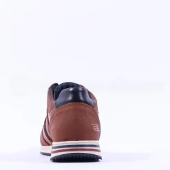 Tommy Bowe Boffelli Laced Casual Trainer - Tan Leather