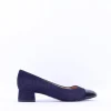 Women Peter Kaiser Bologna Toe Cap Court Shoe - Dark Blue