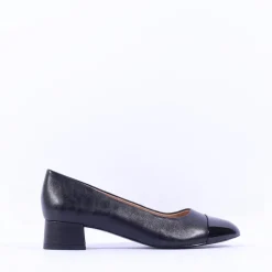 Women Peter Kaiser Bologna Toe Cap Court Shoe - Black Combi