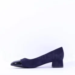 Women Peter Kaiser Bologna Toe Cap Court Shoe - Dark Blue