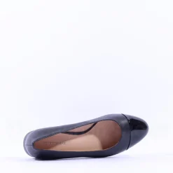 Women Peter Kaiser Bologna Toe Cap Court Shoe - Black Combi