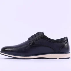 6th Sense Boomerang Laced Casual Shoe - Navy
