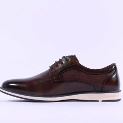 6th Sense Boomerang Laced Casual Shoe - Brown