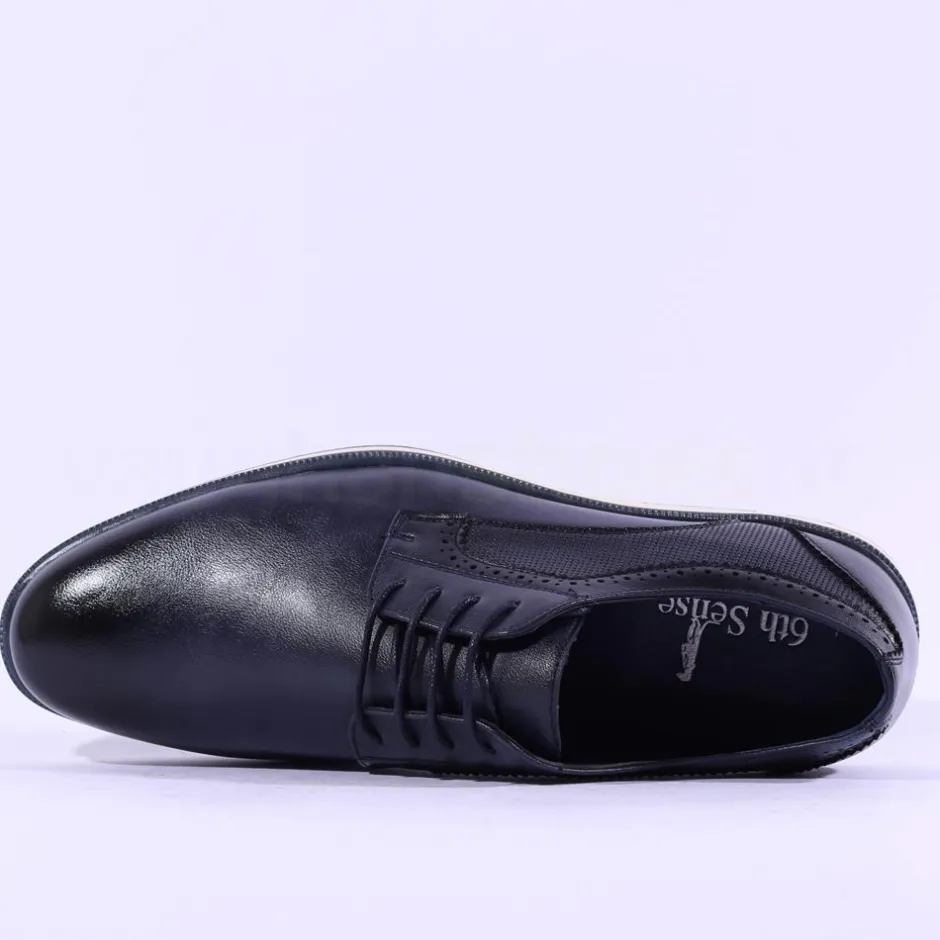 6th Sense Boomerang Laced Casual Shoe - Navy