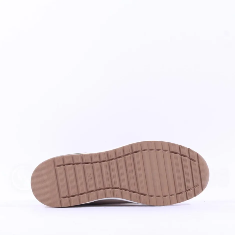Women Marco Tozzi Bosa Vegan Trainer - Gold Combination